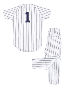 1976-77 Billy Martin Game Used New York Yankees Home Uniform - Jersey (1977) and Pants (1976) (Sports Investors Authentication)